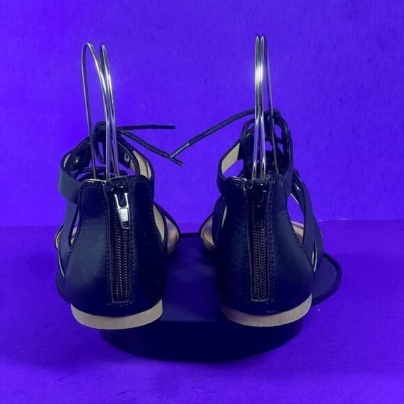 Dolce Vita Girls Black Curse Gladiator Lace Up Sandals Shoe Size 3 - Picture 4 of 8
